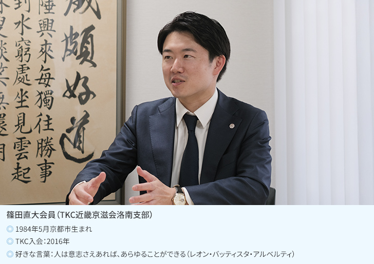 篠田直大会員