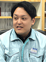 経理部部長 中村達也氏