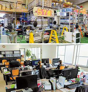 約3,000点の機器を取り揃え、顧客第一のビジネスを展開