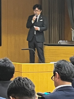 田尻重暁副会長（中小企業支援委員長）