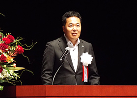 山﨑賢治実行委員長挨拶