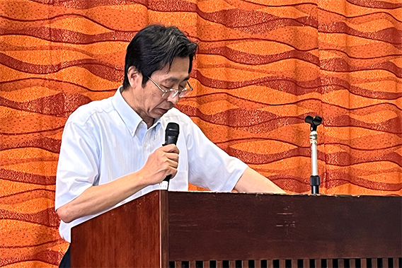 横山繁夫氏