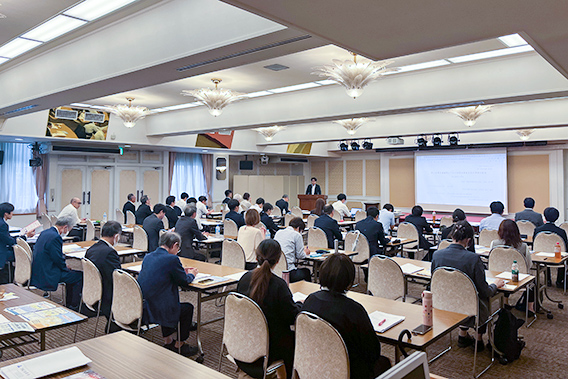 交換会風景