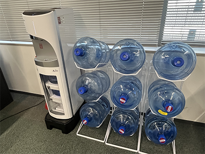 ウオーターサーバの設置