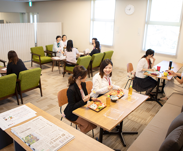 ブックカフェ風スペース