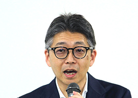勉強会講師：日本政策金融公庫新宿支店吉原慎一融資第二課長